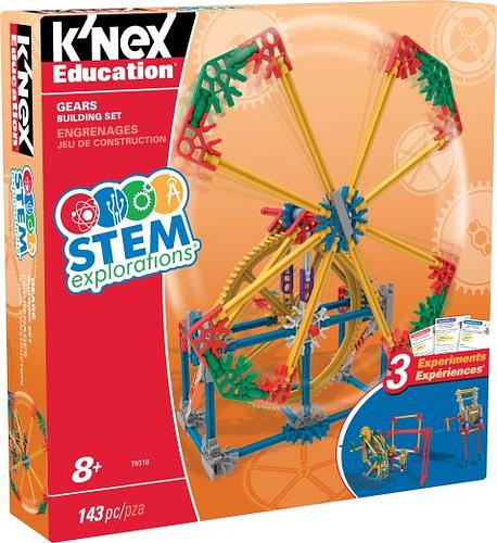 K'NEX STEM - 143PC GEARS (4) ML