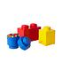 LEGO - 3PC MULTI-PACK STORAGE BRICK BRIGHT BL, R & Y (1) ML