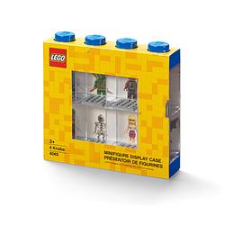 LEGO - 8 MINIFIGURE DISPLAY CASE BRIGHT BLUE (1) ML