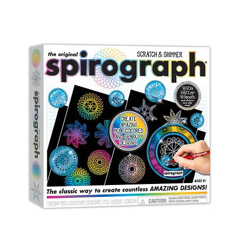 SPIROGRAPH - SCRATCH & SHIMMER (6) ENG