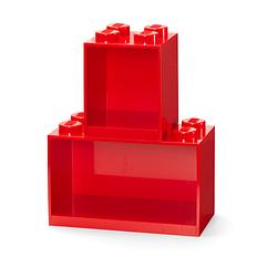 LEGO - BRICK SHELF SET BRIGHT RED (1) ML