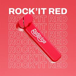 ROCK'IT RED ZIPSTRING BLISTER PACK (10) ENG