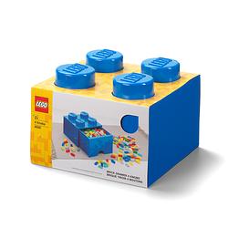 LEGO - 4 KNOBS BRICK 1 DRAWER BRIGHT BLUE (1) ML